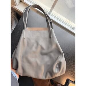 Kurt Geiger London Pebbled Leather Tote Made In Italy Large Shoulder Bag Slouch